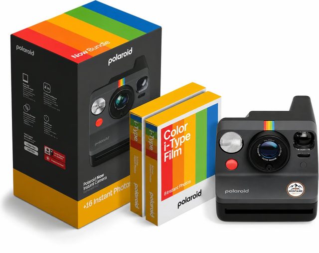Polaroid Now + film